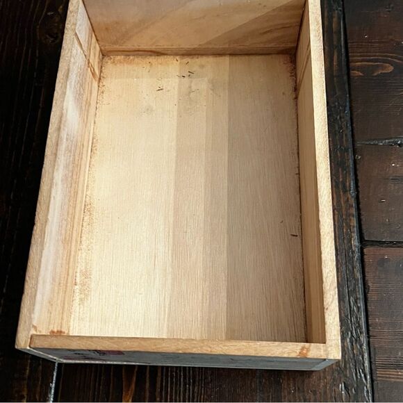 Japanese Wooden Storage Box - Picture 2 of 5